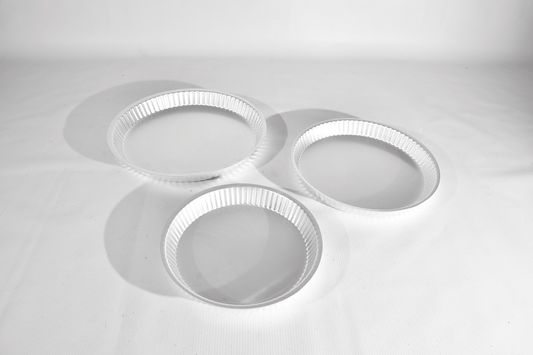 طقم صواني بسبوسة مضلع 3 قطع